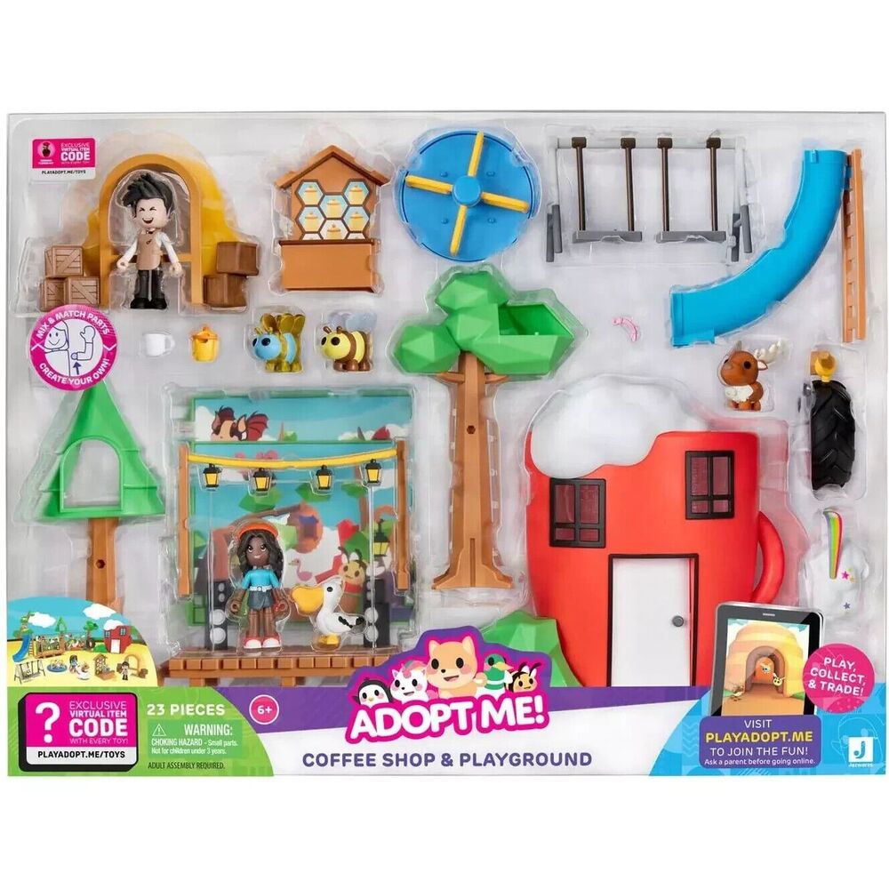 Adopt Me! - Coffee Shop & Playground Playset - Jazwares AME0019